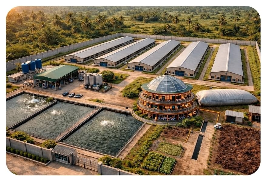 Complexe avicole intégré TIRGE SL SERVICES – Mongomo, Guinée équatoriale