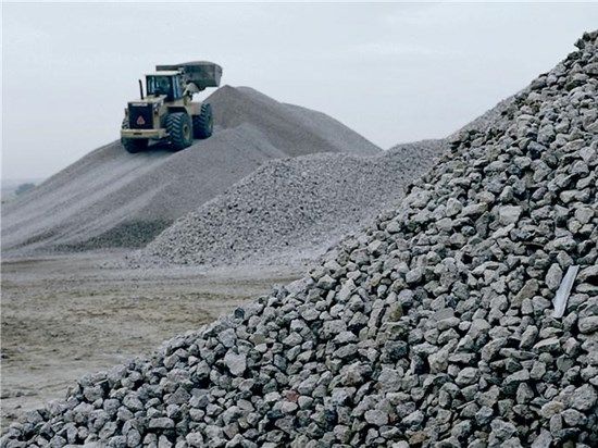 Projet de concassage de granite